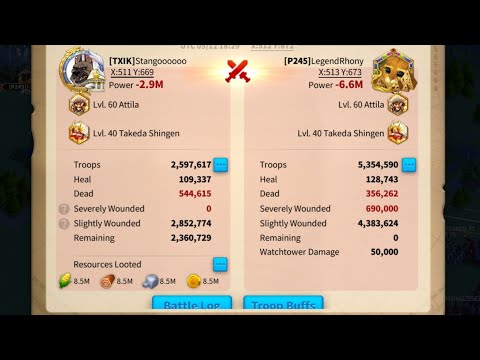 Legend Rhony being rallied by 39, Attila and Tekeda