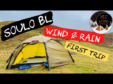 HILLEBERG SOULO BL | Soulo Black Label | Wind And Rain | First Wild Camp