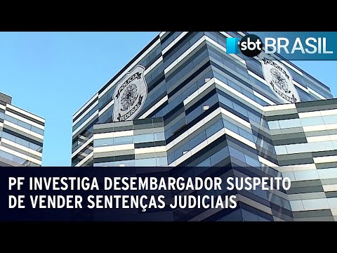 Desembargador é suspeito de vender sentenças judiciais | SBT Brasil (14/03/23)