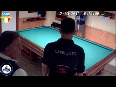 Capelluto vs De Carlo - Gara Interregionale 1/2/3 Cat. CSB Martino's Billiards (LT) 14/18Mar2017