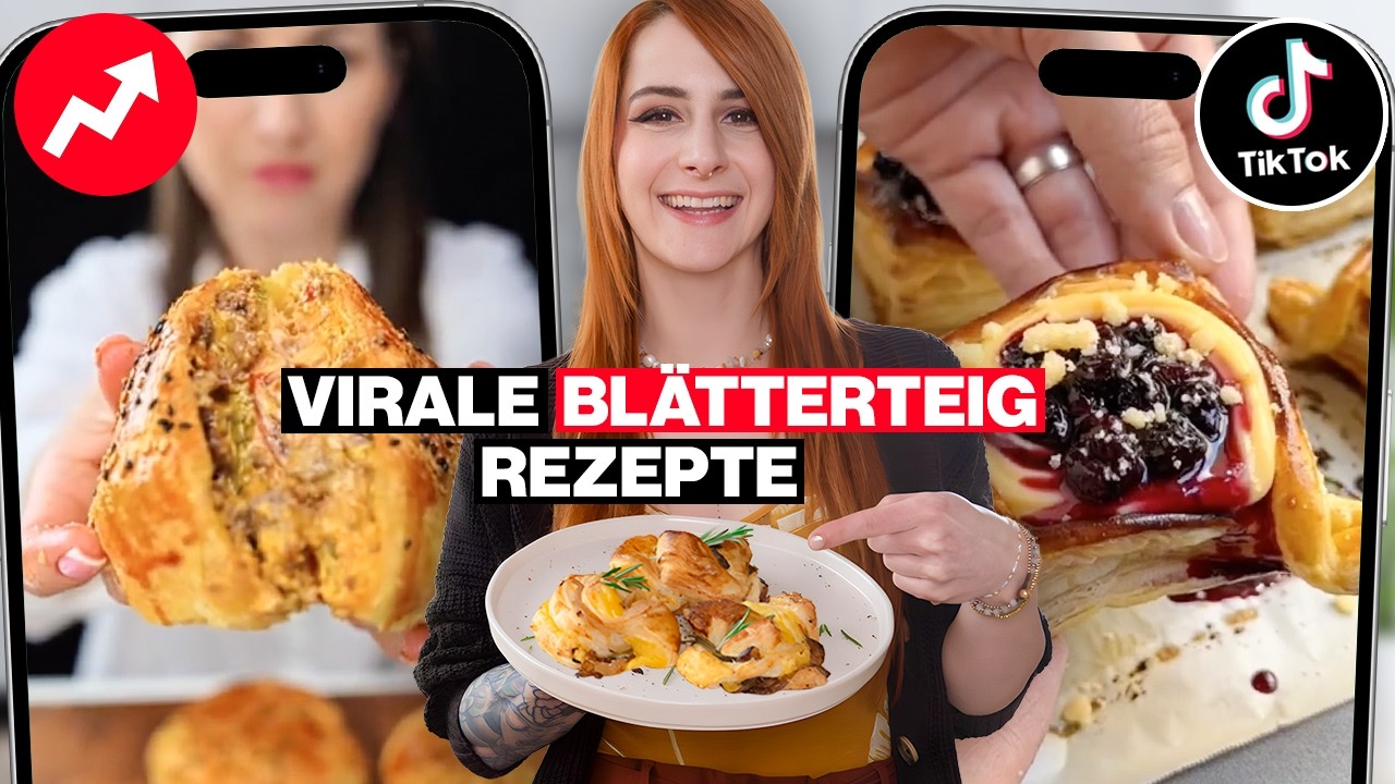 Ich teste virale Blätterteig Rezepte 2026 von TikTok 😱