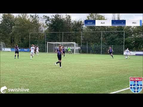 Samenvatting Beloften vv Alkmaar - Jong PEC Zwolle Vrouwen 30/10/2021