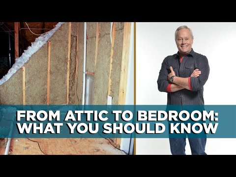Convert An Attic to a Bedroom - Today's Homeowner with Danny Lipford