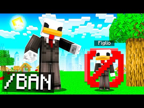 HO BANNATO MIO FIGLIO DA MINECRAFT