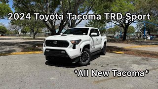 2024 Toyota Tacoma TRD Sport - Setting The Bar