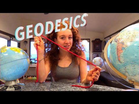 Non Euclidean Geodesics!!