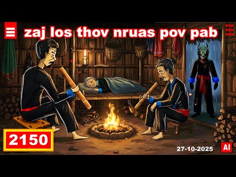 dab hais hmoob - 2150 - 27-10-2025 zaj los thov nruas pov pab, นาคามาขอให้ช่วย, Naga ask for help.