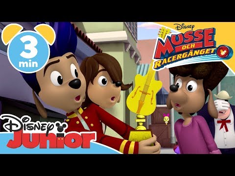 Musse och Racergänget | Popbandet Beagles 🏆- Disney Junior Sverige