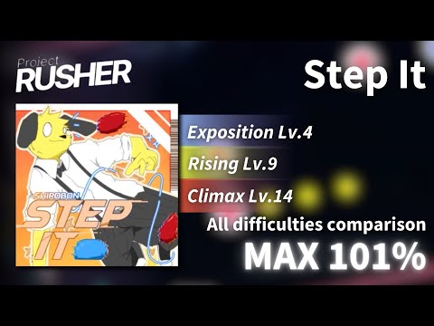 [Project : RUSHER] Step It (All Difficulties) MAX 101%