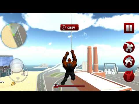 Flying Spider Hero City Rescue Mission - iOS gameplay