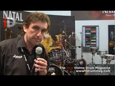 Custom Drum Designs - Natal Drums Stand Tour Musik Messe 2012