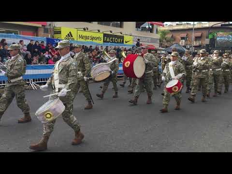 Desfile Cívico Militar 25 de Mayo 2019 en San Miguel - PARTE 1 (Ingreso Banda Militar)