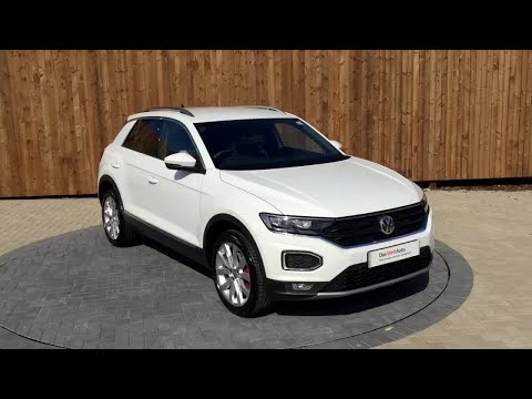 VOLKSWAGEN T-ROC SEL TSI EVO S-A           5 DOOR HATCHBACK WHITE PETROL 2019