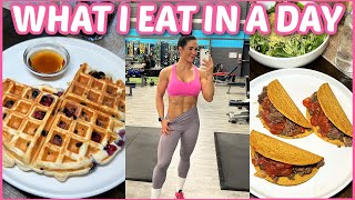 WHAT I EAT IN A DAY FOR FAT LOSS 🔥 | high protein meals + so delicious!