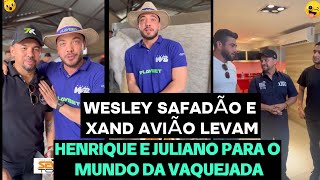 WESLEY SAFADÃO E XAND AVIÃO LEVAM ARTISTAS FAMOSOS PARA O MUNDO DAS VAQUEJADAS!