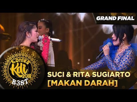 ENERJIK! SUCI FT  RITA SUGIARTO [MAKAN DARAH] - Grand Final KDI 2019 (18/10)