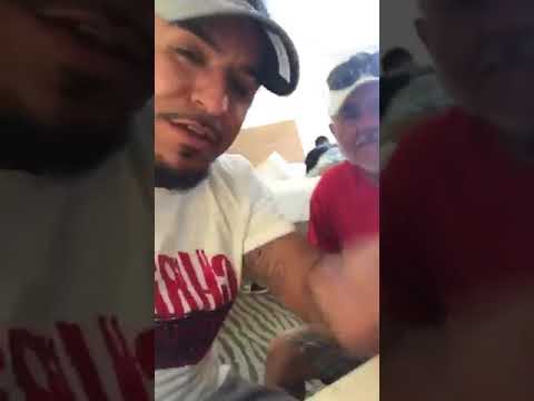 I finally got the chance to tell my dad I love him   Kmf in Jesus name