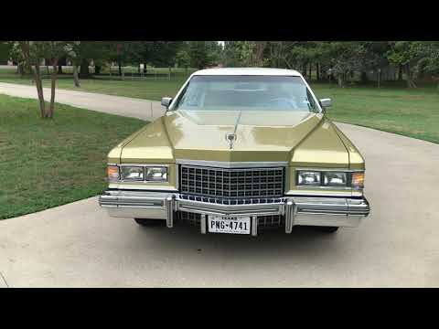 1976 Cadillac Fleetwood Brougham (CC-1632821) for sale in Longview, Texas