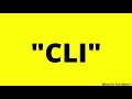 CLI Full Form || What is CLI ?