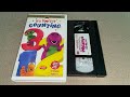 Opening And Closing To Barney It S Time For Counting 1997 VHS