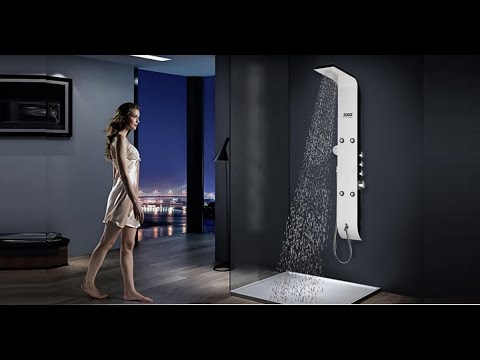 Jaaz white shower panel euro, dimension/size: 1460 x 200 mm