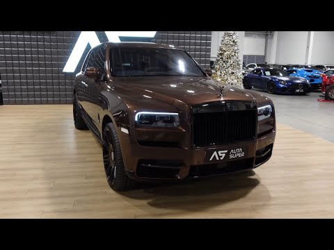 2022 Rolls-Royce Cullinan V-12 - ultra luxe suv black badge Amazing car