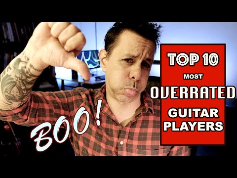 Top Ten Overrated Guitar Players