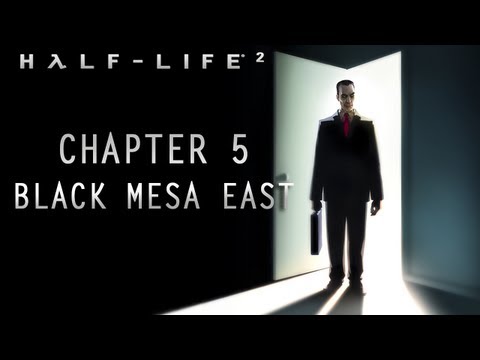 Mr. Odd Plays Half-Life 2: Chapter 05 - Black Mesa East  (BEST GUN EVER...REALLY...EVER)