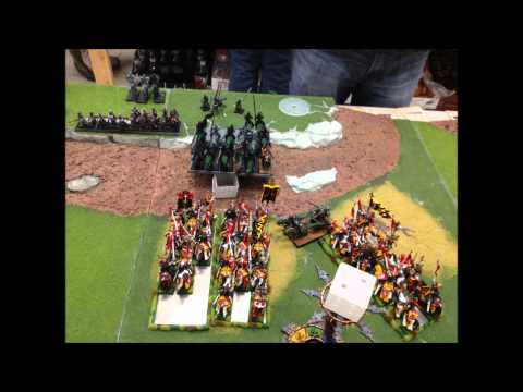30 Bretonnia vs  Dark Elves