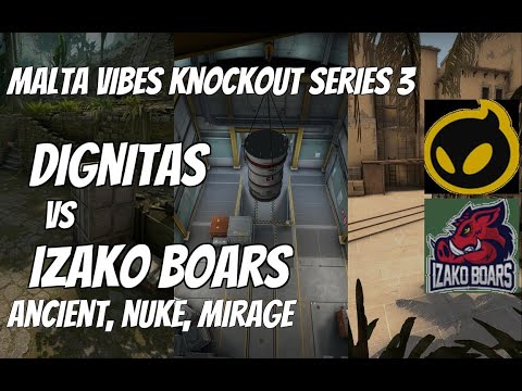 Dignitas vs Izako Boars Highlights /  at Malta Vibes Knockout Series 3