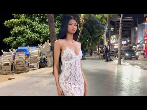 [4K] I Walked Beach Road at 11 PM… What I Saw SHOCKED Me! 😱 Pattaya