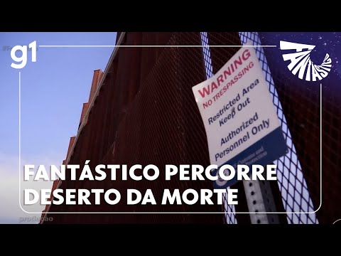 Fantástico mostra coiote responsável por guiar imigrantes ilegais nos EUA #g1 #noticias