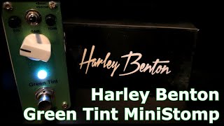 Video thumbnail for Harley Benton Green Tint MiniStomp by Bart Dietvorst