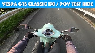 Download lagu 2024 Vespa GTS Classic 150  - Test Ride - POV mp3