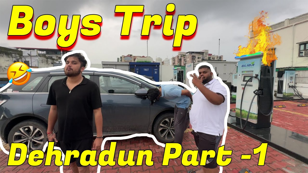 Boys Trip on MG WINDSOR PRO | FIRST VLOG | Road Trip