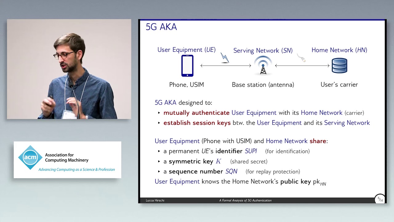 A Formal Analysis of 5G Authentication