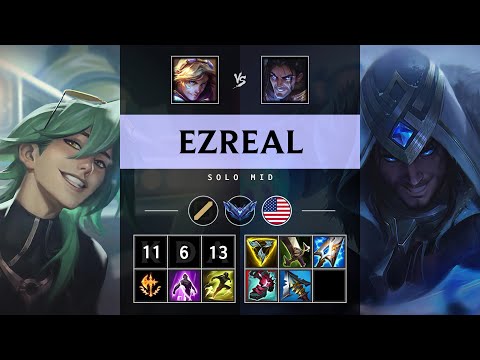 Ezreal Mid vs Sylas - NA Diamond Patch 25.17