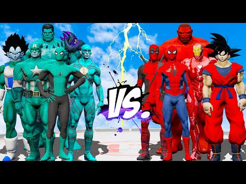 Epic Showdown: Team Red vs. Team Blue - Who Will Win?