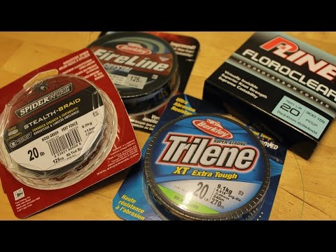 Choosing Fishing Line: Monofilament vs Braid vs Fluorocarbon