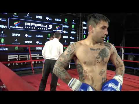 RAAK Fight Night #3 Julio Santibañez (Chile) v/s Enzo Gana (Argentina) Categoría 63.5Kg