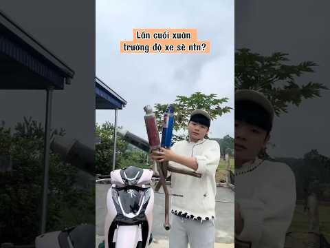 Lần cuối độ xe SH sẽ như thế nào #dailyvlog