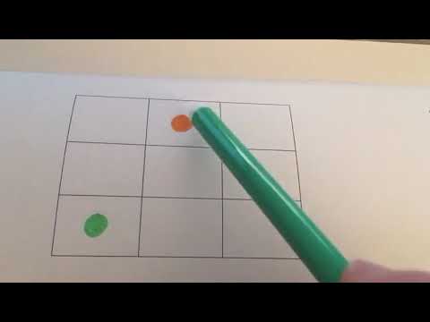 se repérer sur un quadrillage