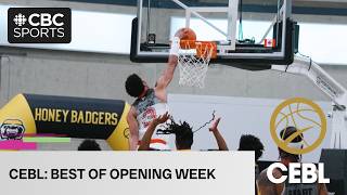 EMPHATIC dunks, buzzer beaters: The top plays from the CEBL's 2026 opening week | #CBCSports