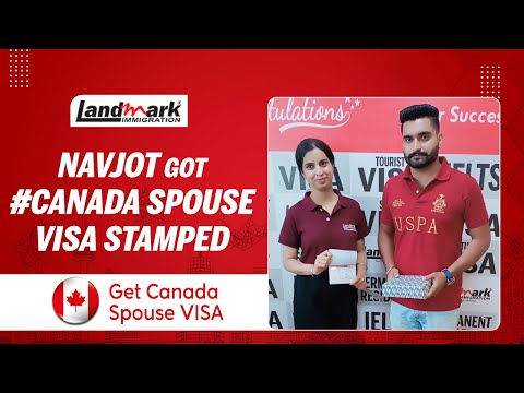 Navjot got #Canada Spouse Visa Stamped
