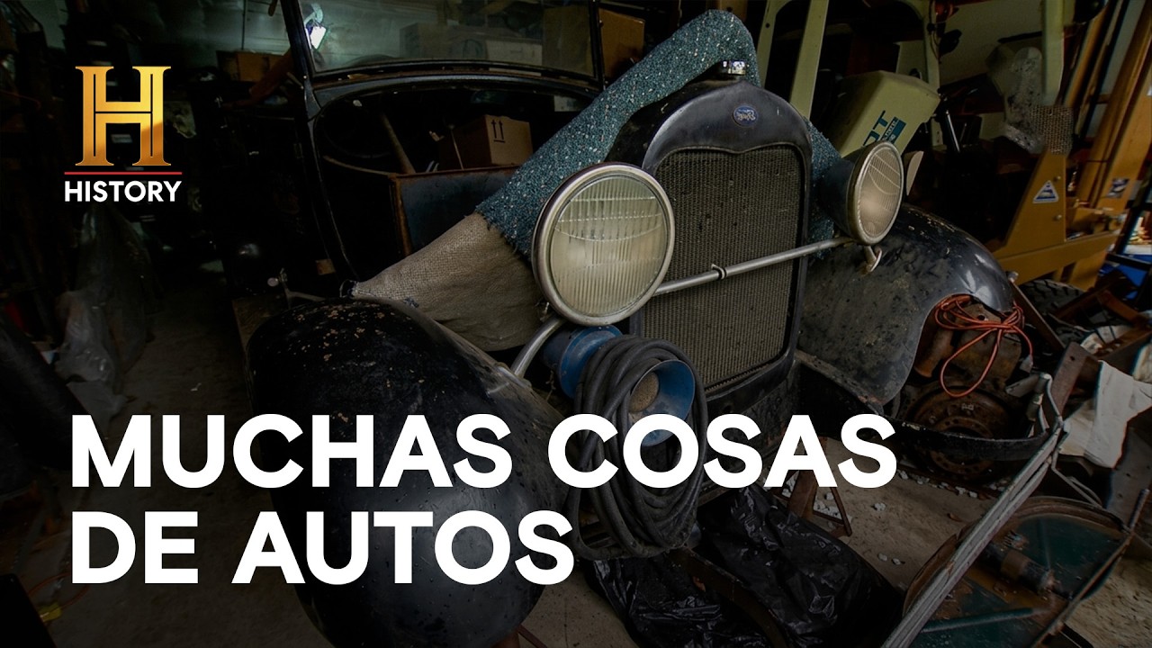 MUCHAS COSAS DE AUTOS - Objetos curiosos a manos llenas - CAZADORES DE TESOROS