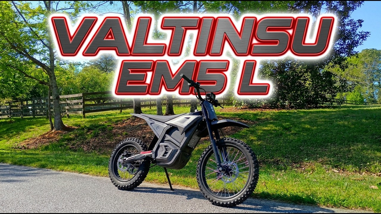 Cargar video: <p>Adult Sized EM5 ? Upgrading The VALTINSU EM5 with 17/14 Wheels and Tires</p>