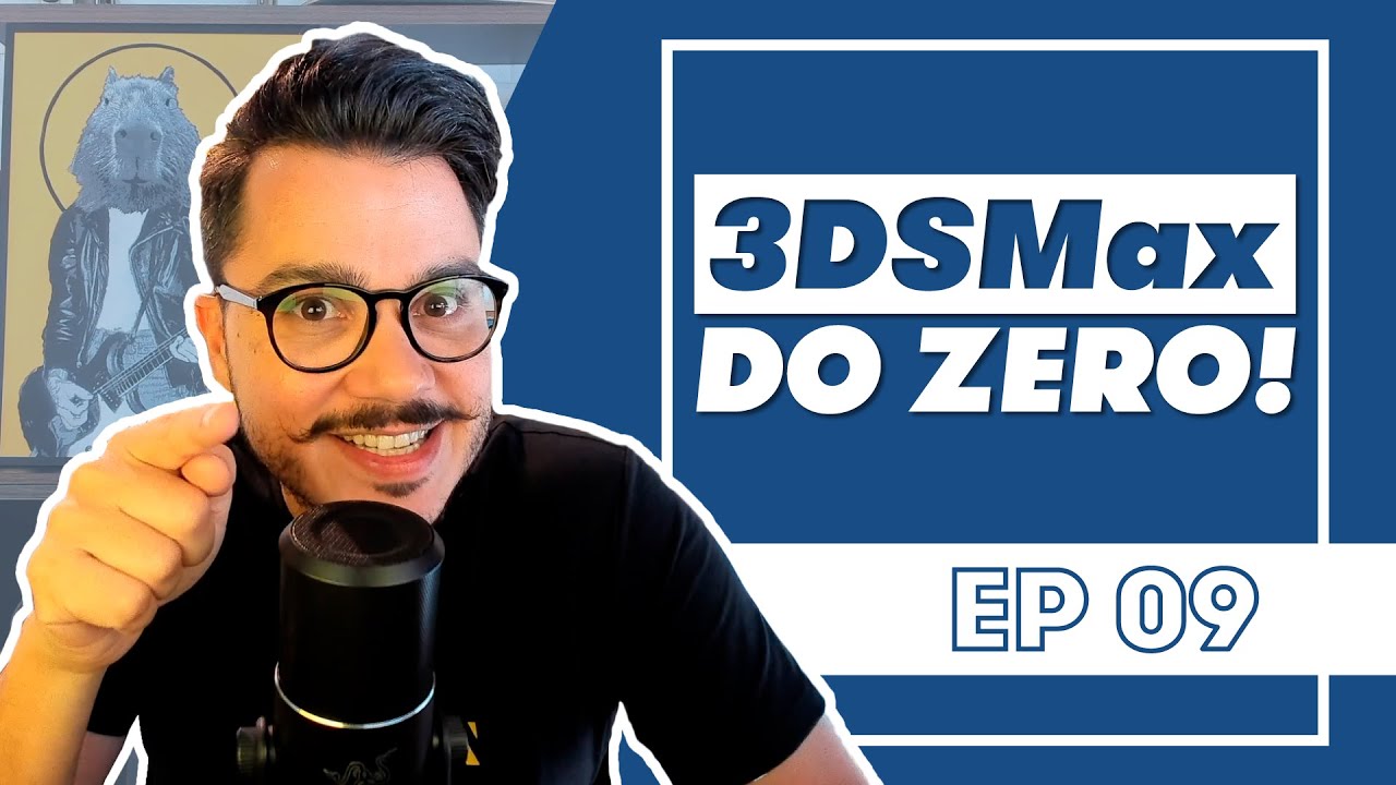 3DSMAX DO ZERO | EP09 | MODELAGEM COM 1 COMANDO
