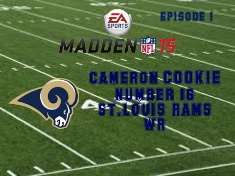 Madden NFL 15 connected franchise (player) COOKIE CONTINUED!