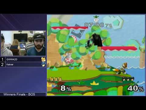 SSS 12.2 SSBM - GWM420 (Fox) vs. Kalvar (Marth) - Melee WF