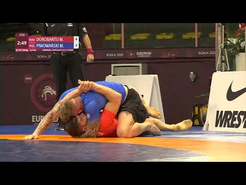 1/4 Men's GP No-Gi - +100 kg: M. DOROBANTU (ROU) v. M. PIWOWARSKI (POL)